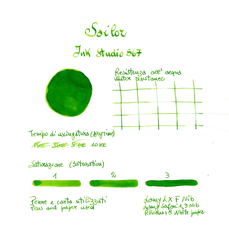 Sailor Ink Studio 867 Inchiostro 20 ml