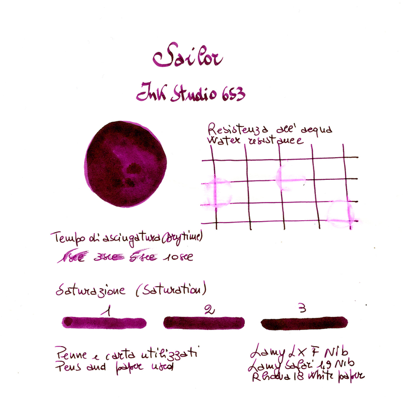 Sailor Ink Studio 653 Inchiostro 20 ml
