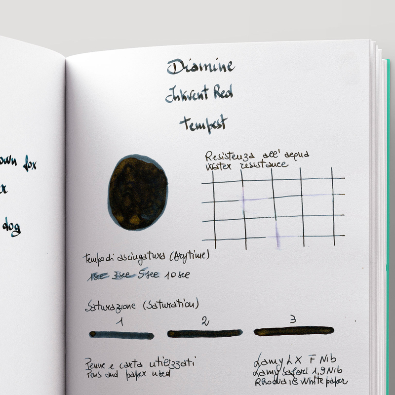 Diamine Inkvent Tempest Inchiostro 50 ml Red Edition Shimmer