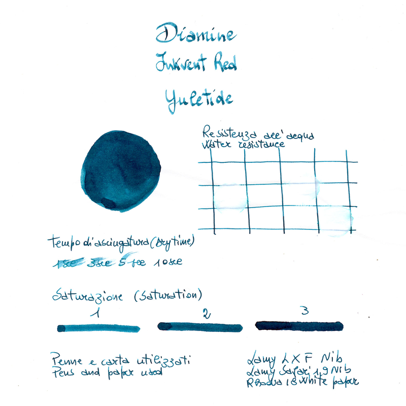 Diamine Inkvent Yuletide Inchiostro 50 ml Red Edition