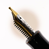 Taccia Covenant Fountain Pen Blue Apatite 14 KT