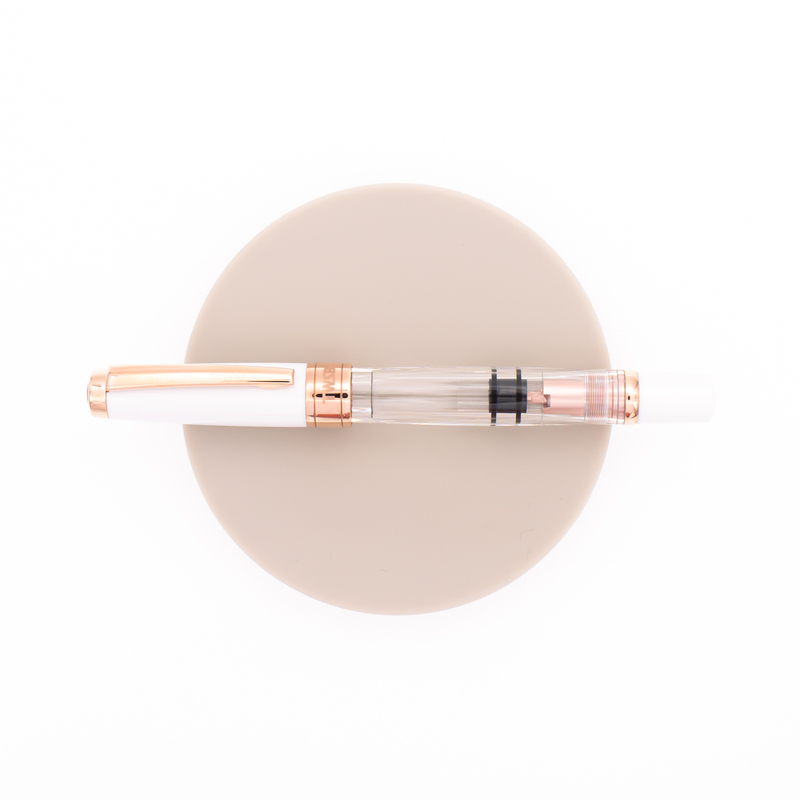 Twsbi Diamond 580 Fountain Pen White Rose Gold II