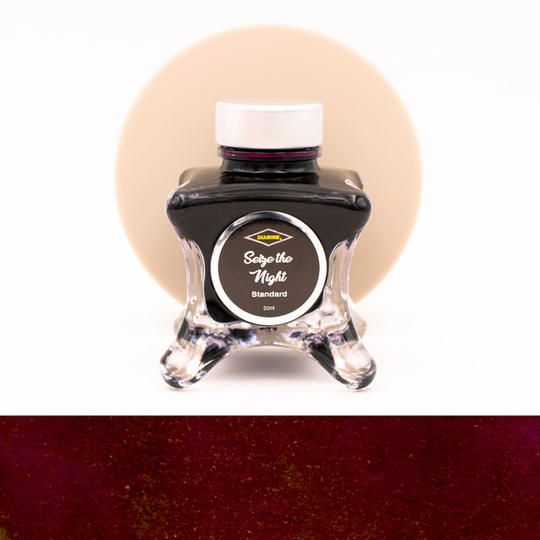 Diamine Inkvent Seize the Night Ink Bottle 50 ml Red Edition