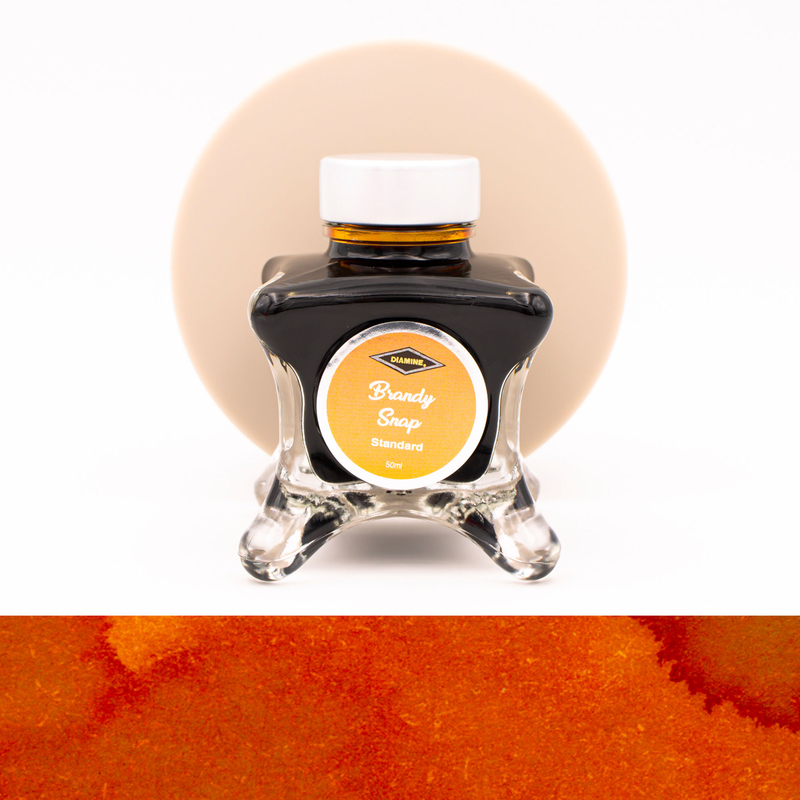 Diamine Inkvent Brandy Snap Ink Bottle 50 ml Red Edition