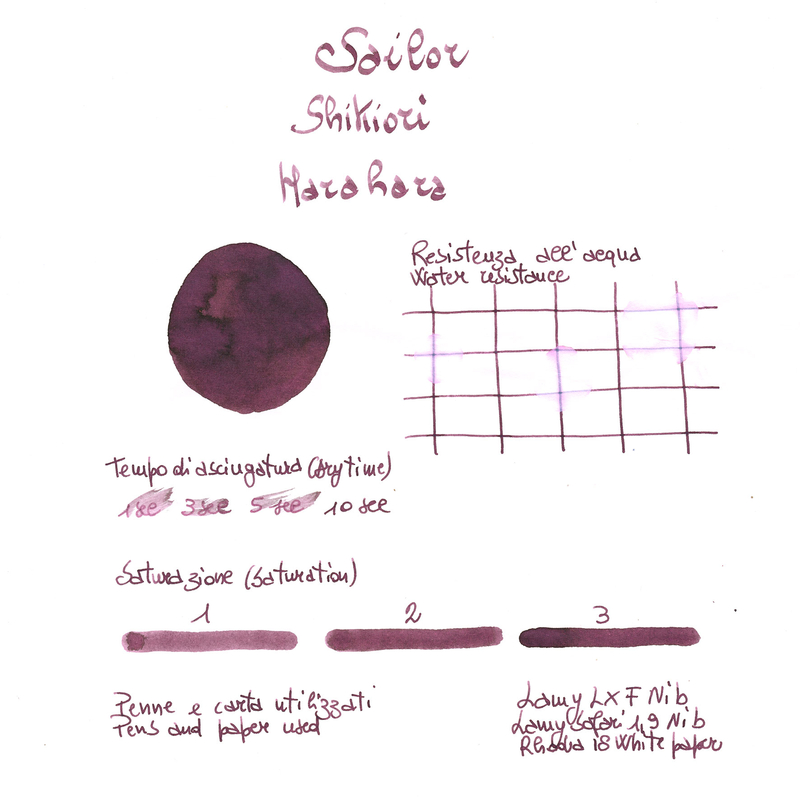 Sailor Shikiori Harahara Ink Bottle 20 ml