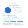 Diamine Kensington Blue Inchiostro 80 ml