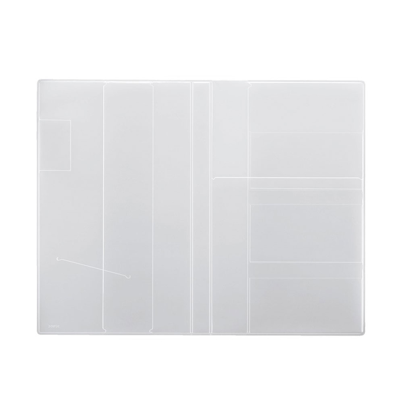 Kokuyo Jibun Techo Cover Trasparente per B6 Slim
