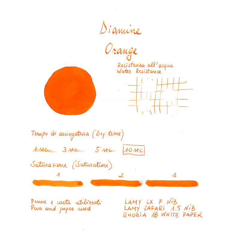 Diamine Orange Inchiostro 80 ml