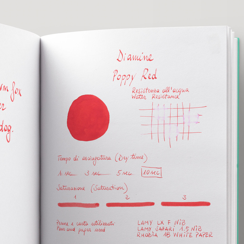 Diamine Poppy Red Ink Bottle 80 ml