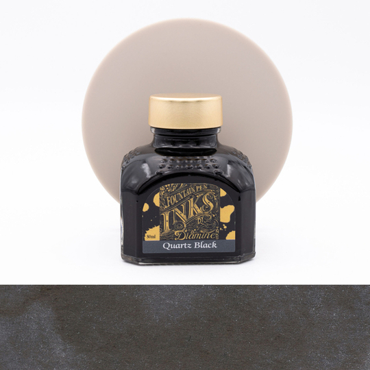 Diamine Quartz Black Ink Bottle 80 ml