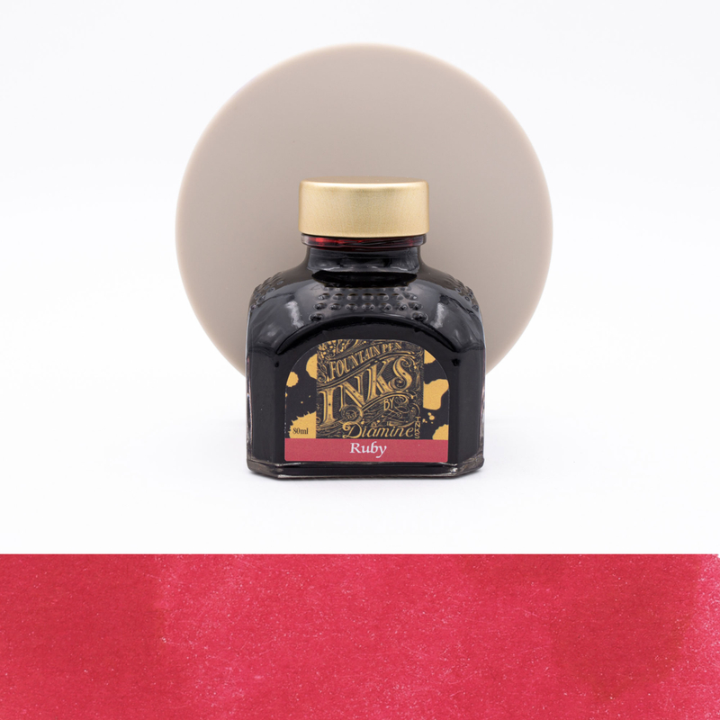 Diamine Ruby Ink Bottle 80 ml