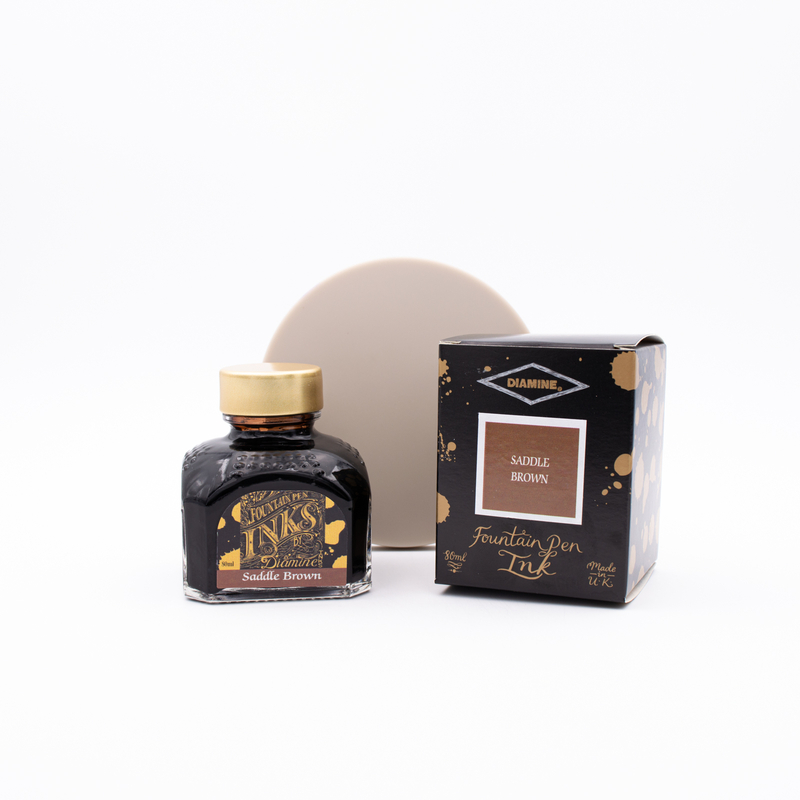 Diamine Saddle Brown Inchiostro 80 ml