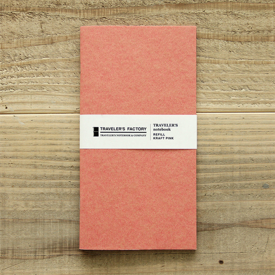 Traveler's Factory Refill Regular Size Kraft Rosa