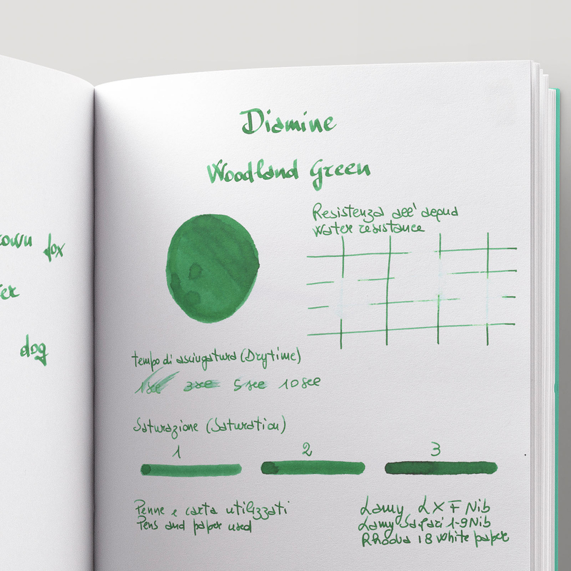 Diamine Woodland Green Ink Bottle 80 ml