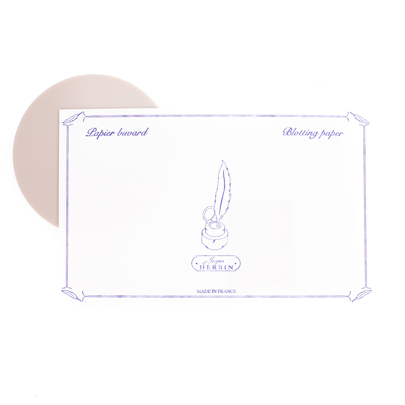 Herbin Fountain Pen Blotting Paper White