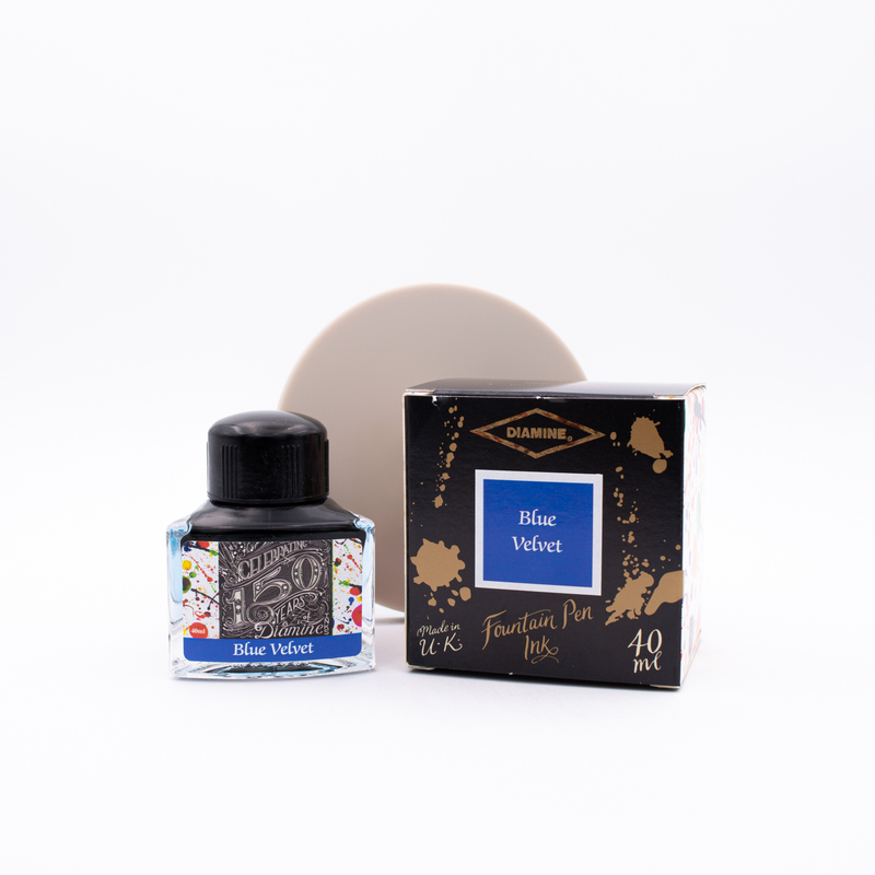 Diamine 150th Anniversary Blue Velvet Ink Bottle 40 ml