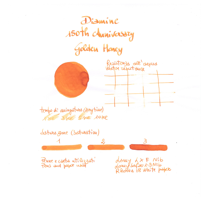 Diamine 150th Anniversary Golden Honey Ink Bottle 40 ml