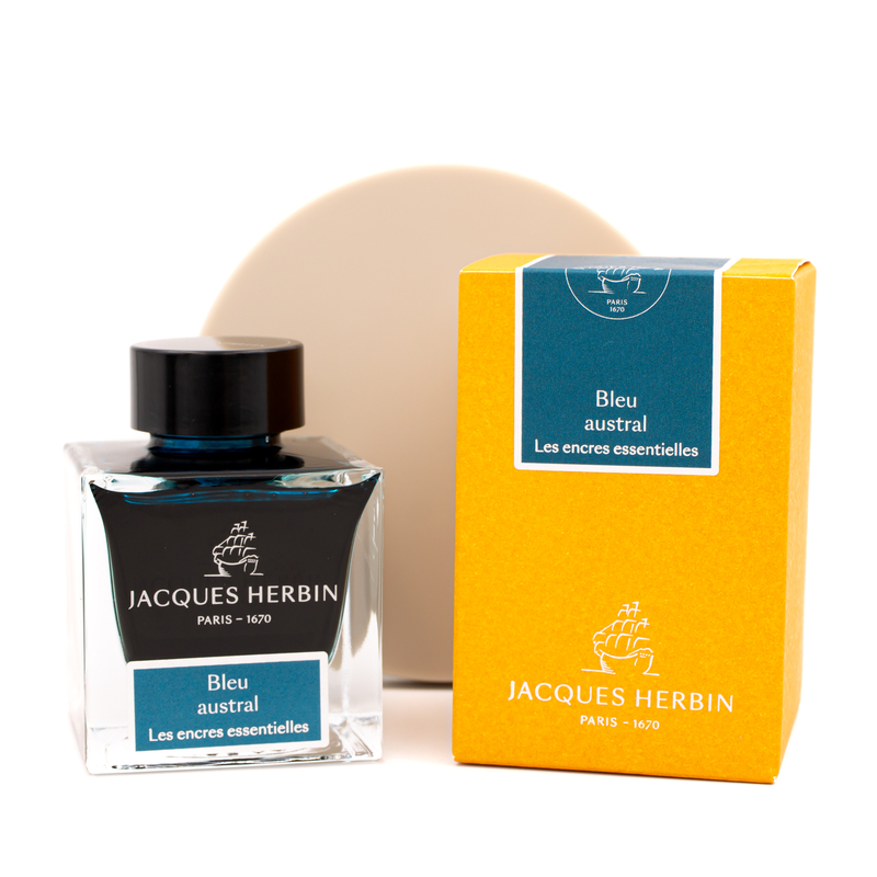 Jacques Herbin Bleu Austral Ink Bottle 50 ml