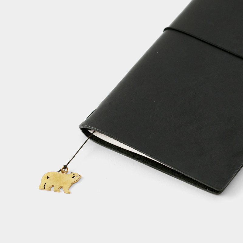 Traveler's Factory Brass Charm Little Bear Edizione Limitata
