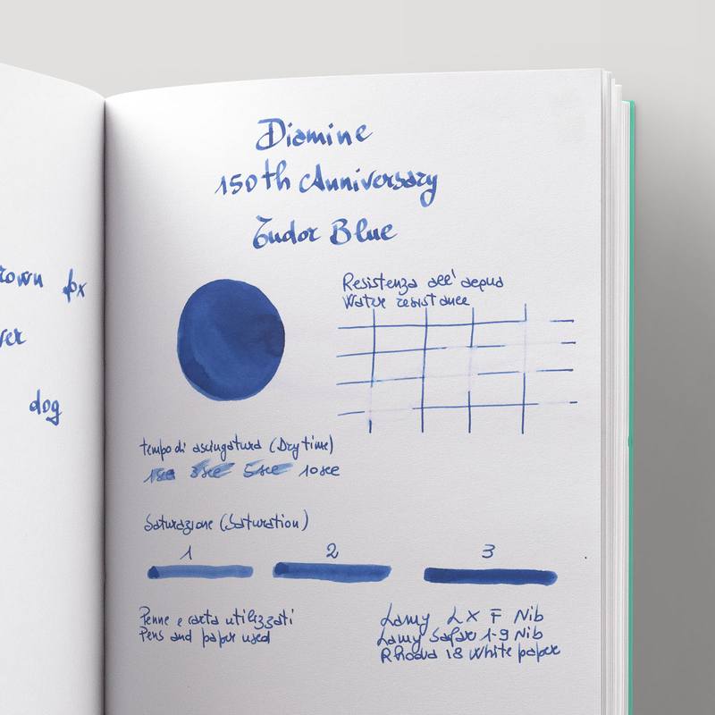 Diamine 150th Anniversary Tudor Blue Ink Bottle 40 ml