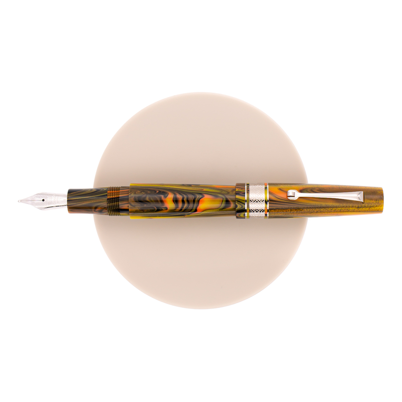 Leonardo Supernova Regular Fountain Pen Galleria & Rhodium