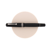 Leonardo Momento Magico Fountain Pen Black Soul Matte & Rhodium 14 KT