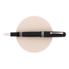 Leonardo Momento Magico Fountain Pen Black Soul Matte & Rhodium 14 KT