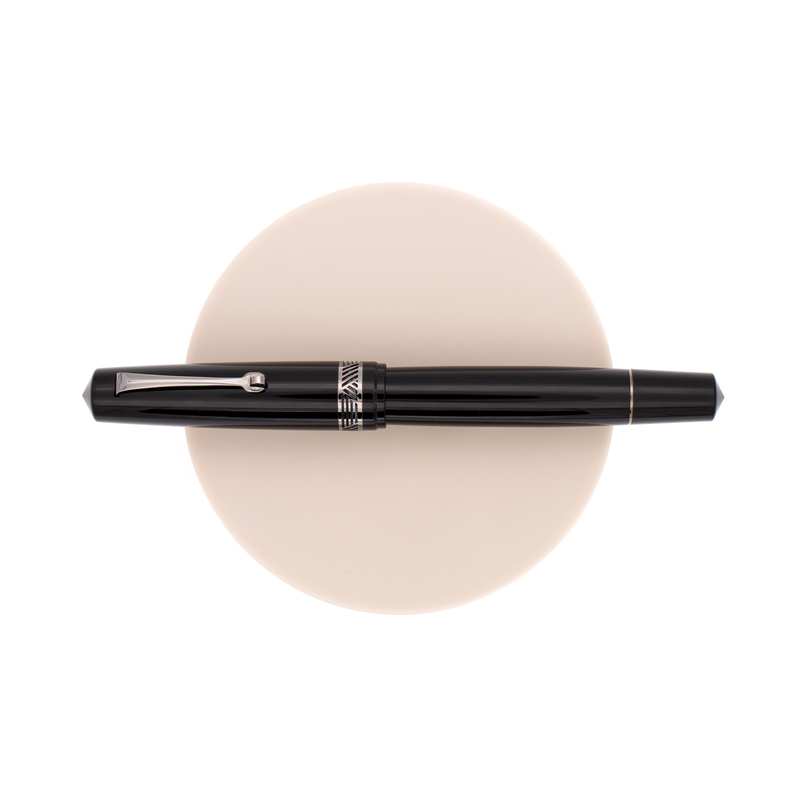 Leonardo Momento Magico Penna Stilografica Anima Nera Glossy & Rutenio