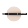Leonardo Momento Magico Penna Stilografica Anima Nera Glossy & Rutenio