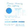 Diamine Shimmering Blue Lightning Inchiostro 50 ml