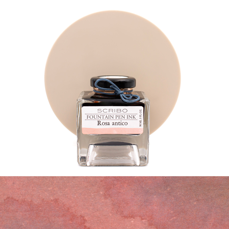 Scribo Rosa Antico Ink Bottle 90 ml