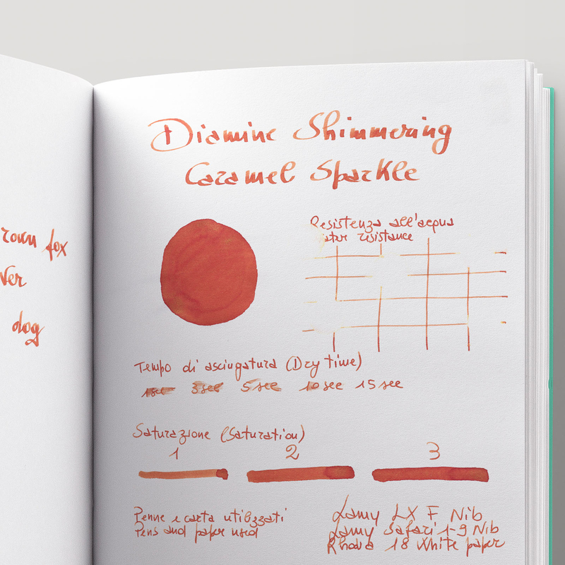 Diamine Shimmering Caramel Sparkle Inchiostro 50 ml