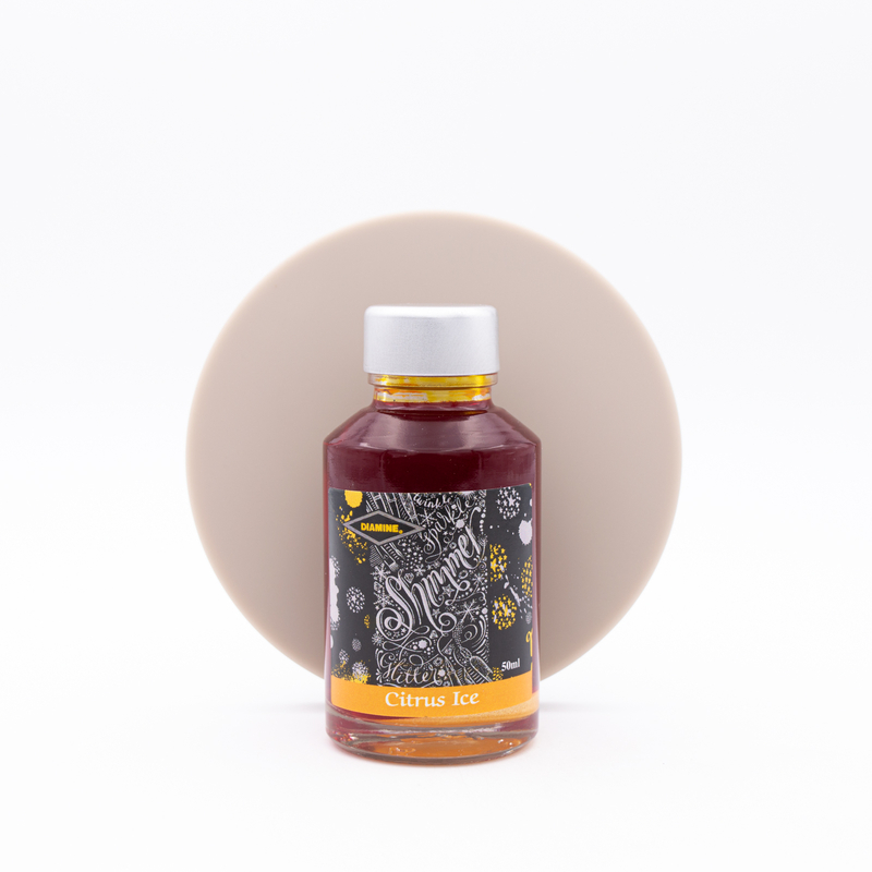 Diamine Shimmering Citrus Ice Ink Bottle 50 ml
