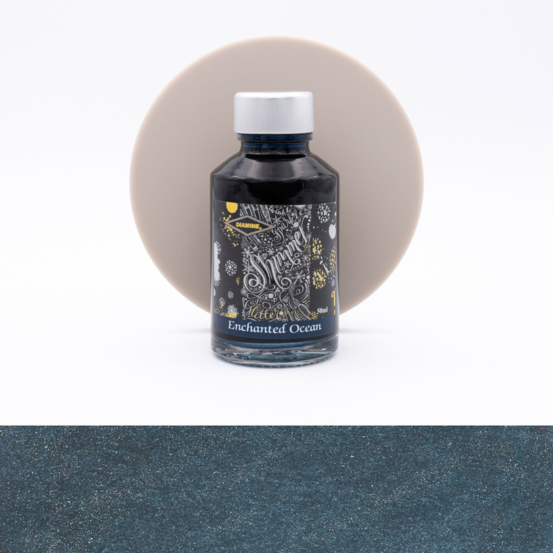 Diamine Shimmering Enchanted Ocean Ink Bottle 50 ml