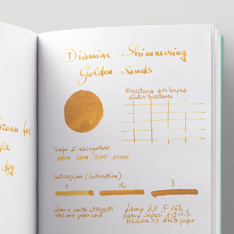Diamine Shimmering Golden Sands Ink Bottle 50 ml