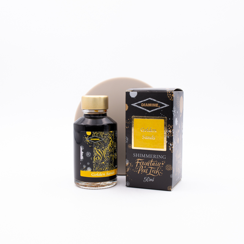 Diamine Shimmering Golden Sands Inchiostro 50 ml