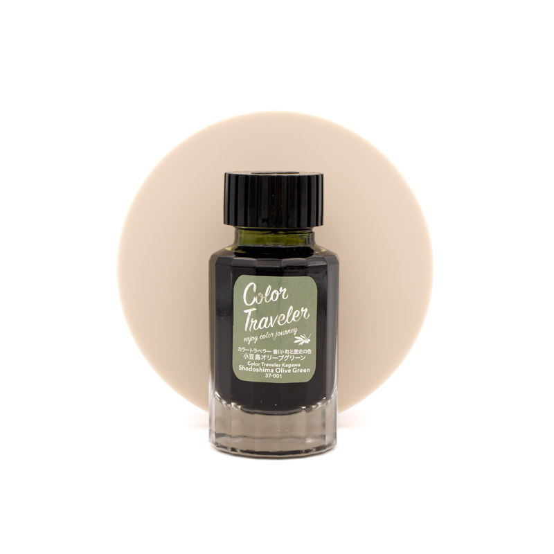 Color Traveler Shodoshima Olive Green Inchiostro 30 ml