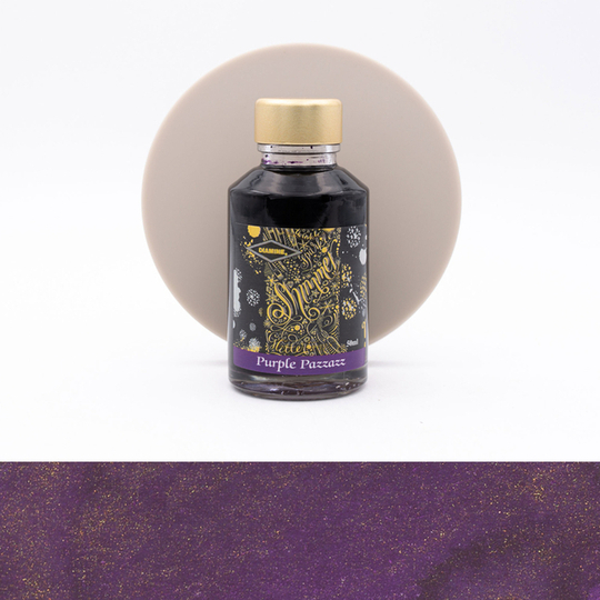 Diamine Shimmering Purple Pazzazz Ink Bottle 50 ml