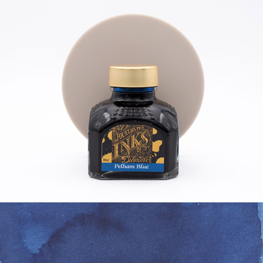 Diamine Guitar Pelham Blue Ink Bottle 80 ml