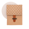 Kyoku Haku Pen Case for 4 Pens Grilles Khaki