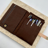 Kyoku Haku Pen Case for 7 Pens Indigo River