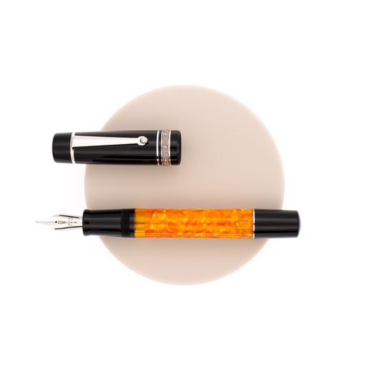 Delta Dolcevita Mid-Size | P | Fountain Pen Rhodium