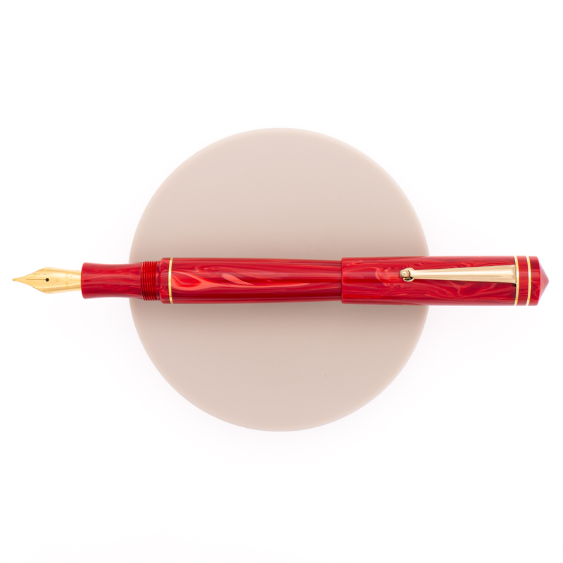 Delta Write Balance Penna Stilografica Rossa & Oro