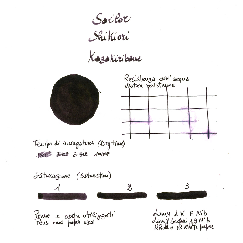 Sailor Shikiori Kazakiribane 3 Ink Cartridges