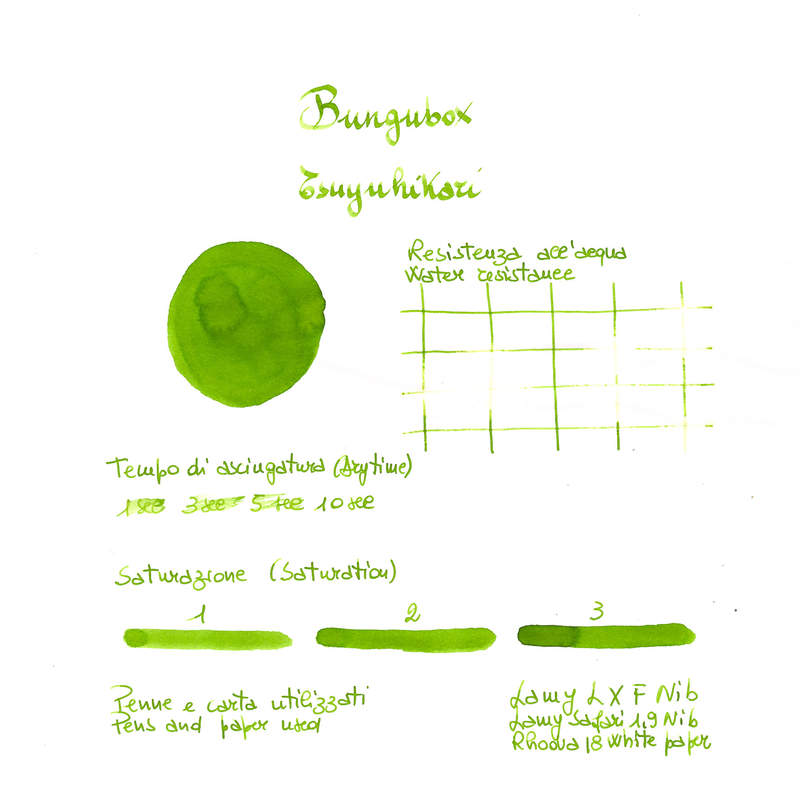 Bungubox Ink Tells More Tsuyuhikari Ink Bottle 30 ml