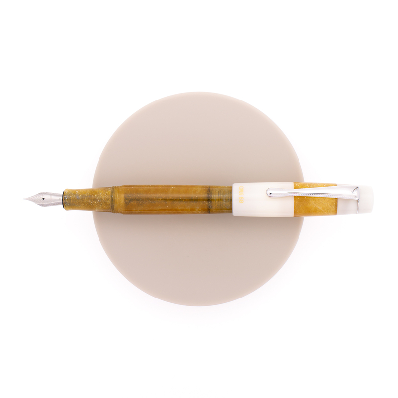 Opus 88 Koloro Penna Stilografica Bianca & Ambra