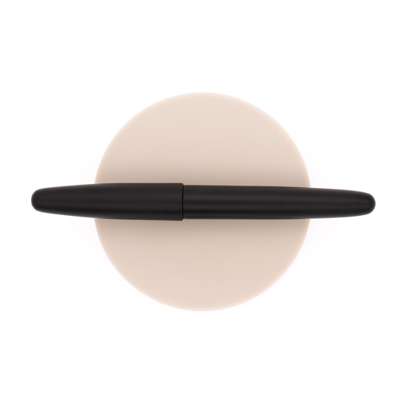 Wancher Dream Pen True Ebonite Penna Stilografica Matt Black & Rodio