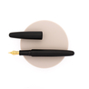Wancher Dream Pen True Ebonite Fountain Pen Matt Black & Gold