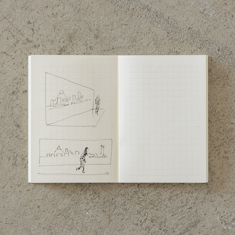 Md Paper Notebook Light A7 Quadretti Set 3 Quaderni