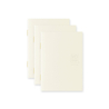 Md Paper Notebook Light A7 Grid 3 pcs Pack